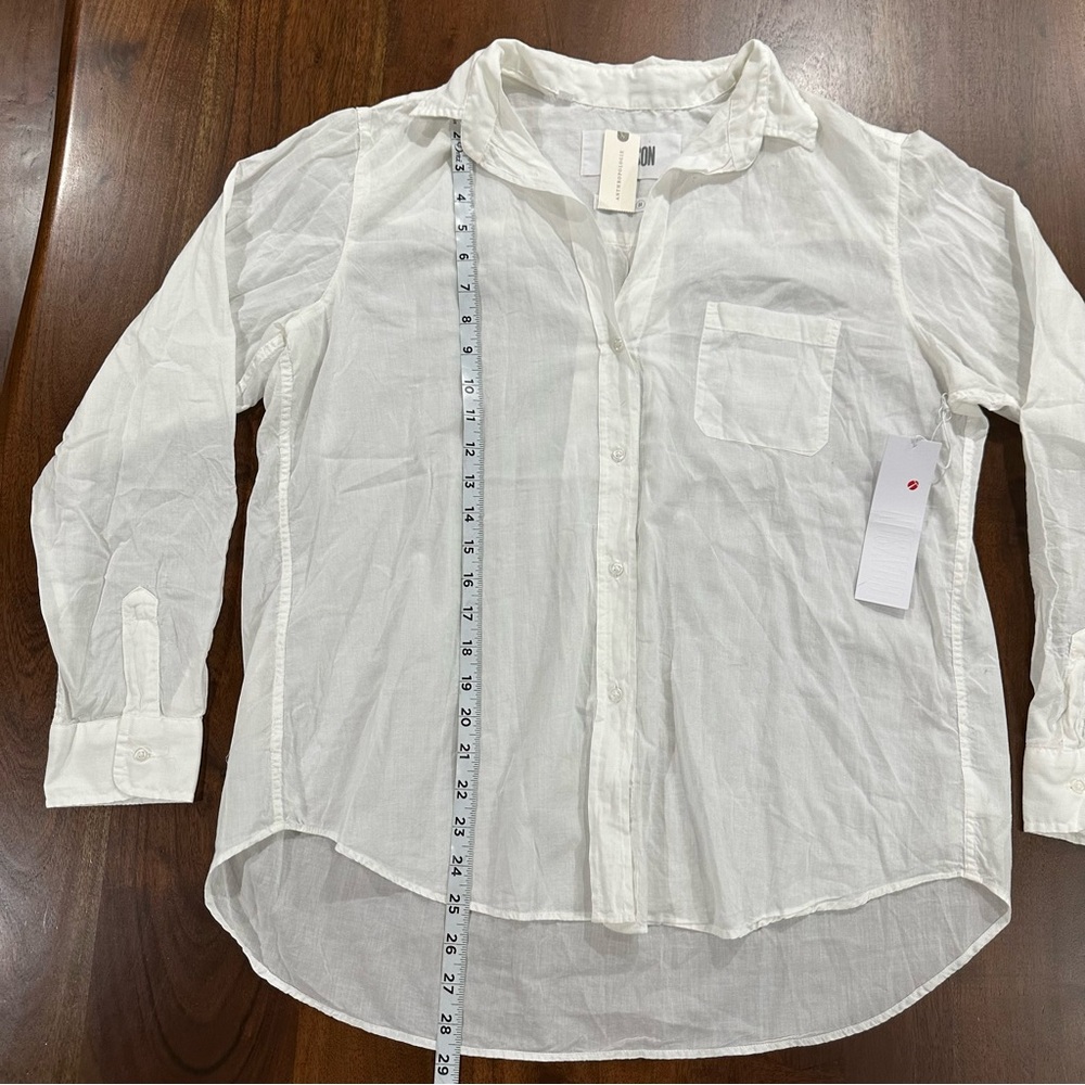 New! Grayson The Hero Button Down Capsule 100% Cotton Minimalist Size Large - Picture 5 of 6